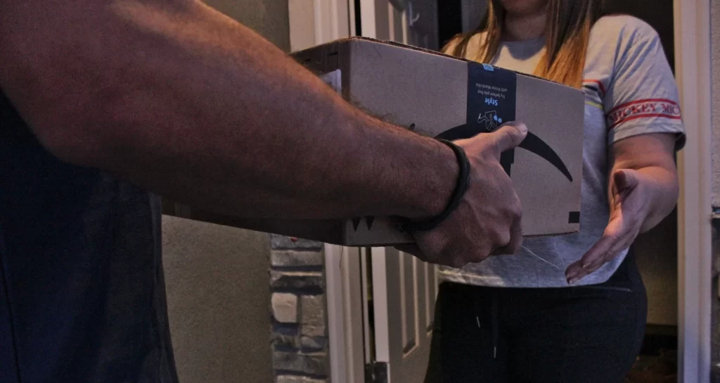 Envio de cajas a la puerta de su casa